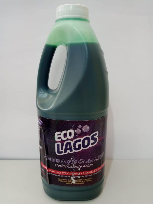Eco lagos ativado clean l.500 2lt - diluição 1:200